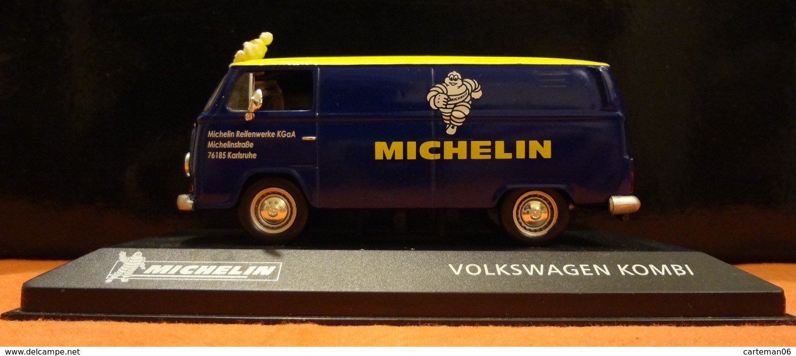 Volkswagen Kombi - Michelin Karlsruhe (Bibendum) - 1/43 - Utilitaires