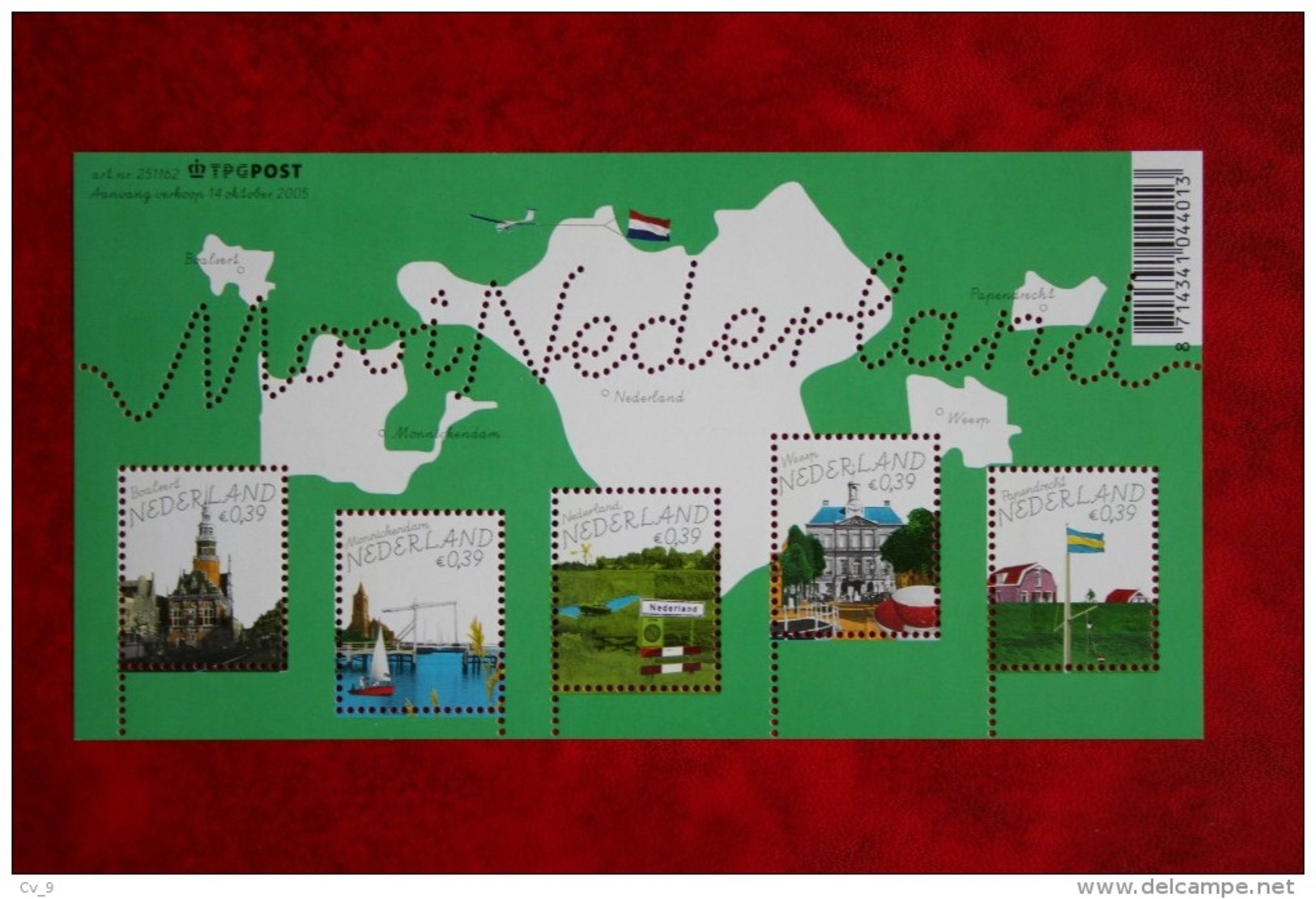 Verzamelblok Mooi Nederland (2) NVPH 2365 (Mi Block 92); 2005 POSTFRIS / MNH ** NEDERLAND / NIEDERLANDE / NETHERLANDS - Unused Stamps