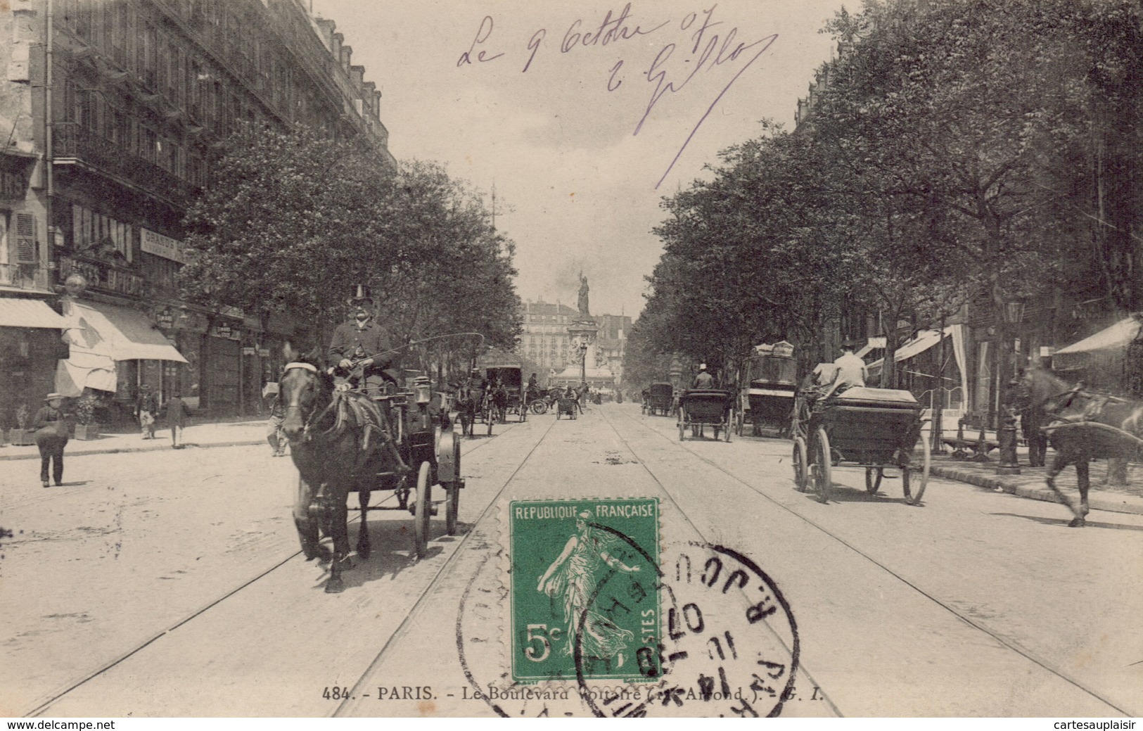 PARIS 11eme : Le Boulevard Voltaire - Distretto: 11