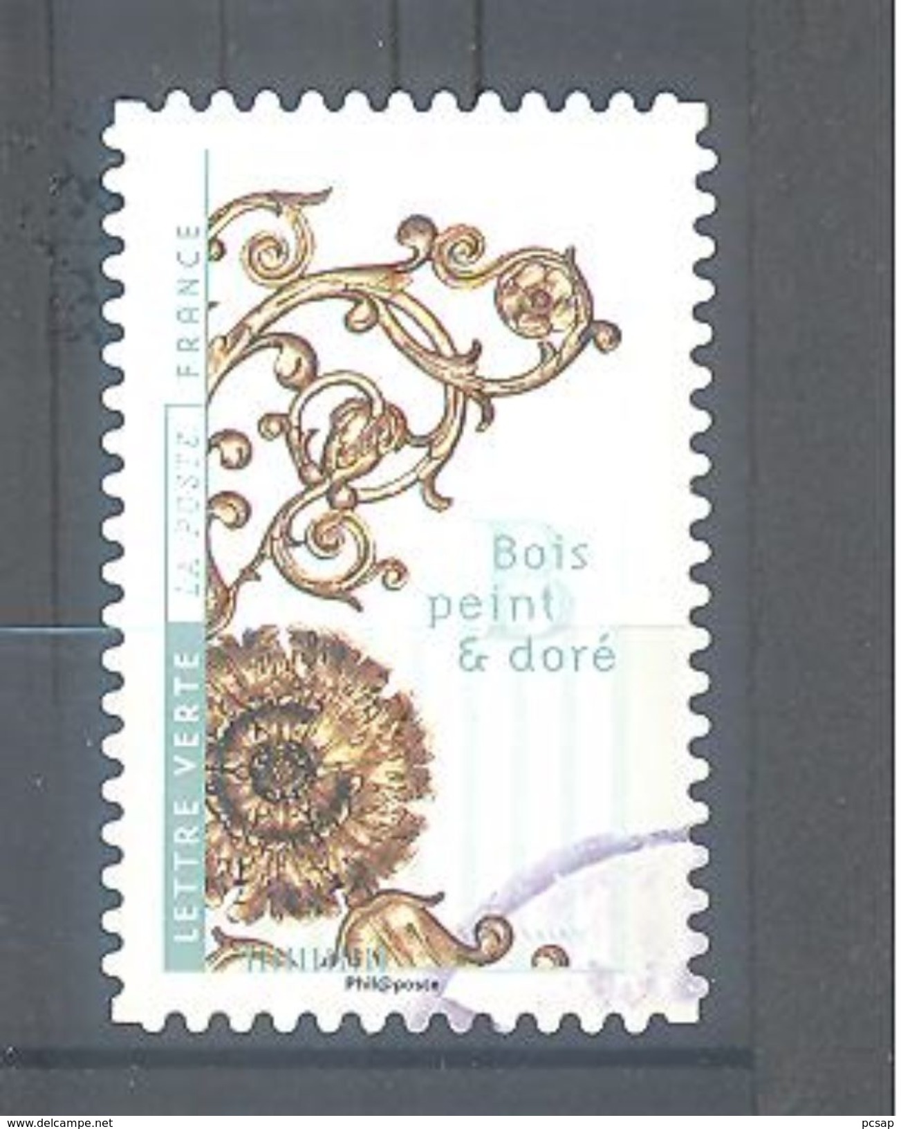 France Autoadhésif Oblitéré N°1411 (Fleurs Et Métiers D'art) (cachet Rond) - Oblitérés