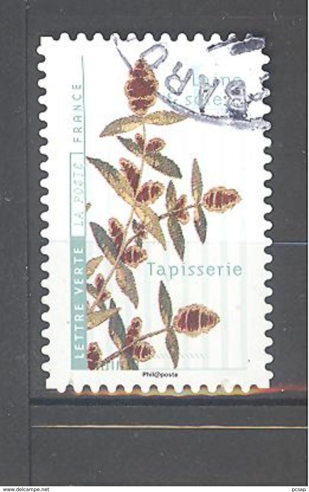 France Autoadhésif Oblitéré N°1418 (Fleurs Et Métiers D'art) (cachet Rond) - Oblitérés