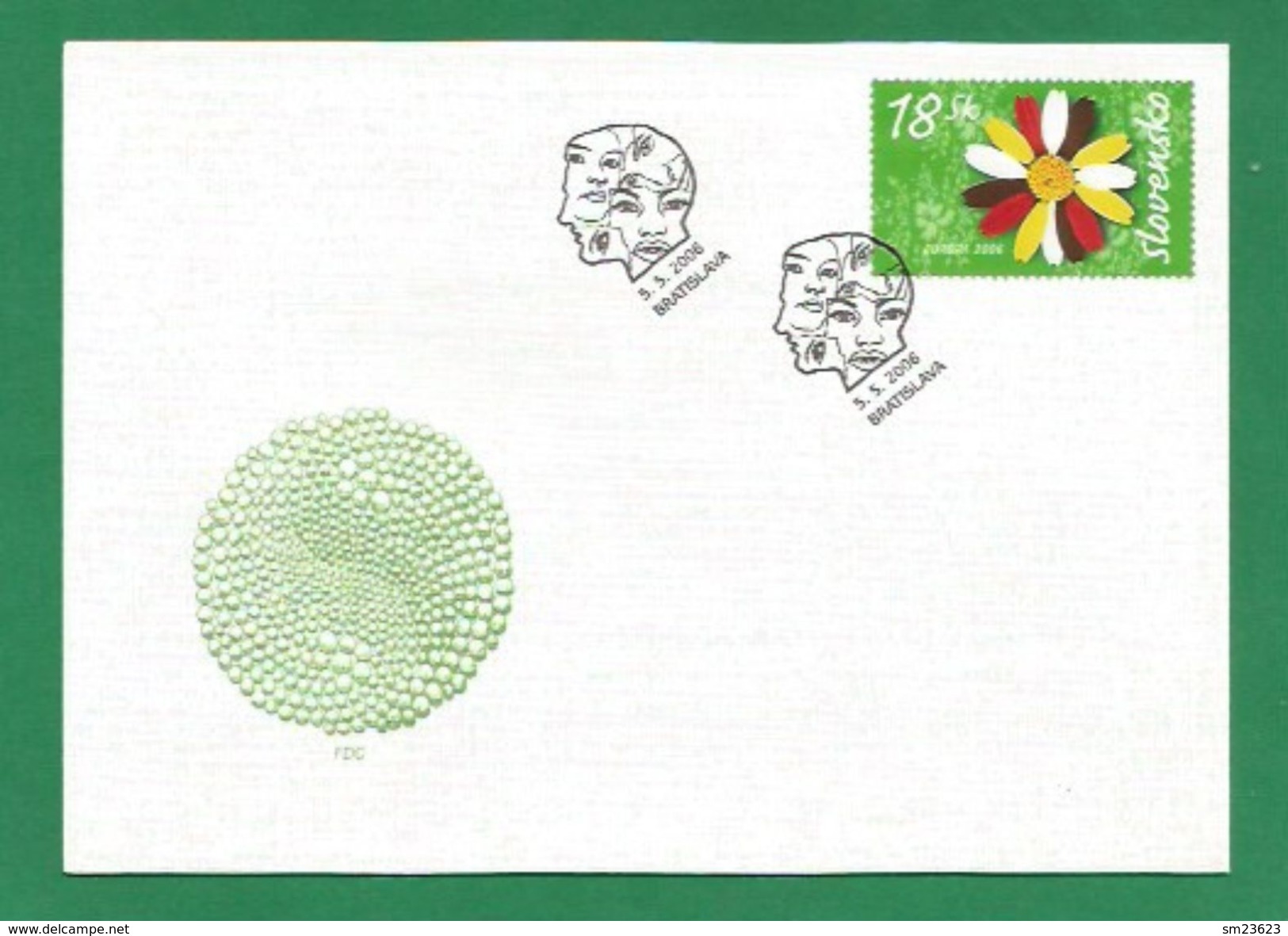 Slowakei / Slovensko  Mi.Nr. 534 , EUROPA CEPT - Integration - FDC - 05.05.2006 - FDC