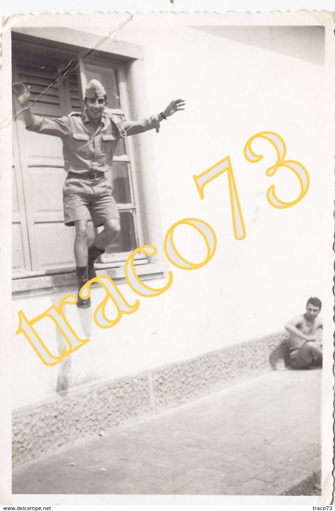 59° FANTERIA _ 1967  /  Militare In Posa " Salto " _  Foto Formato  8,5 X 12,5 Cm - Krieg, Militär