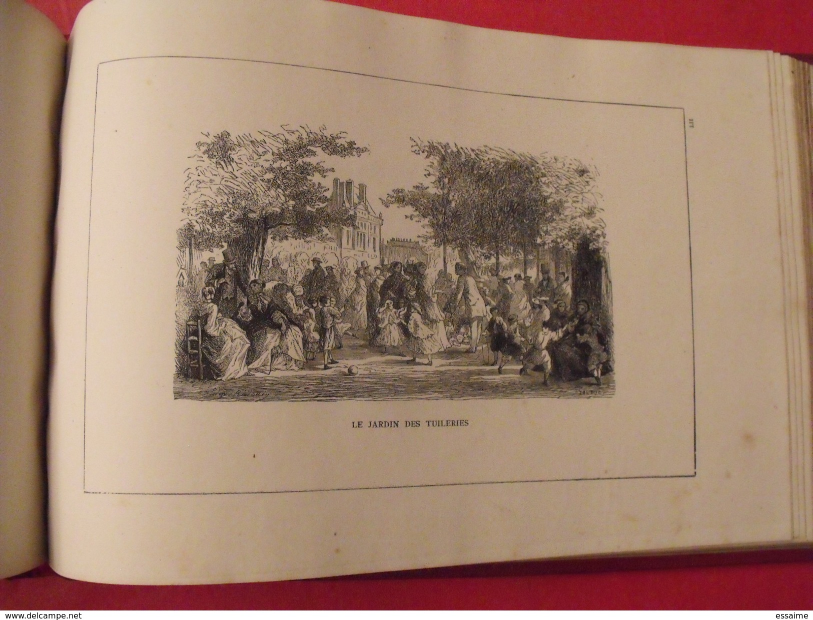 nouvel album de Paris. 95 gravures très fines. vers 1860. Lacroix Verboeckhoven