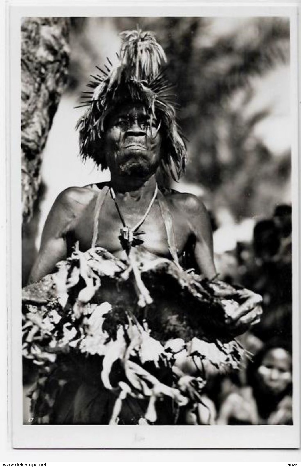 CPA Congo  Afrique Noire Type Ethnic Photo ZAGOURSKI Non Circulé - Congo Français