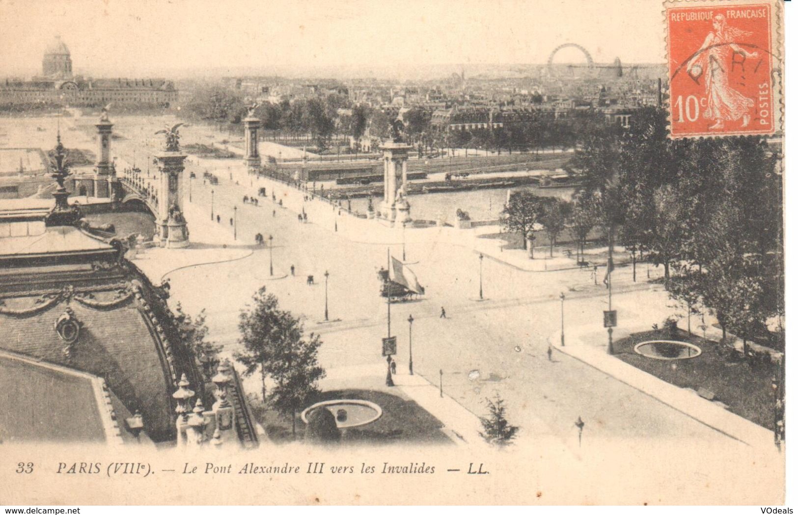 (75) Paris - CPA - Le Pont Alexandre III Vers Les Invalides - Bridges
