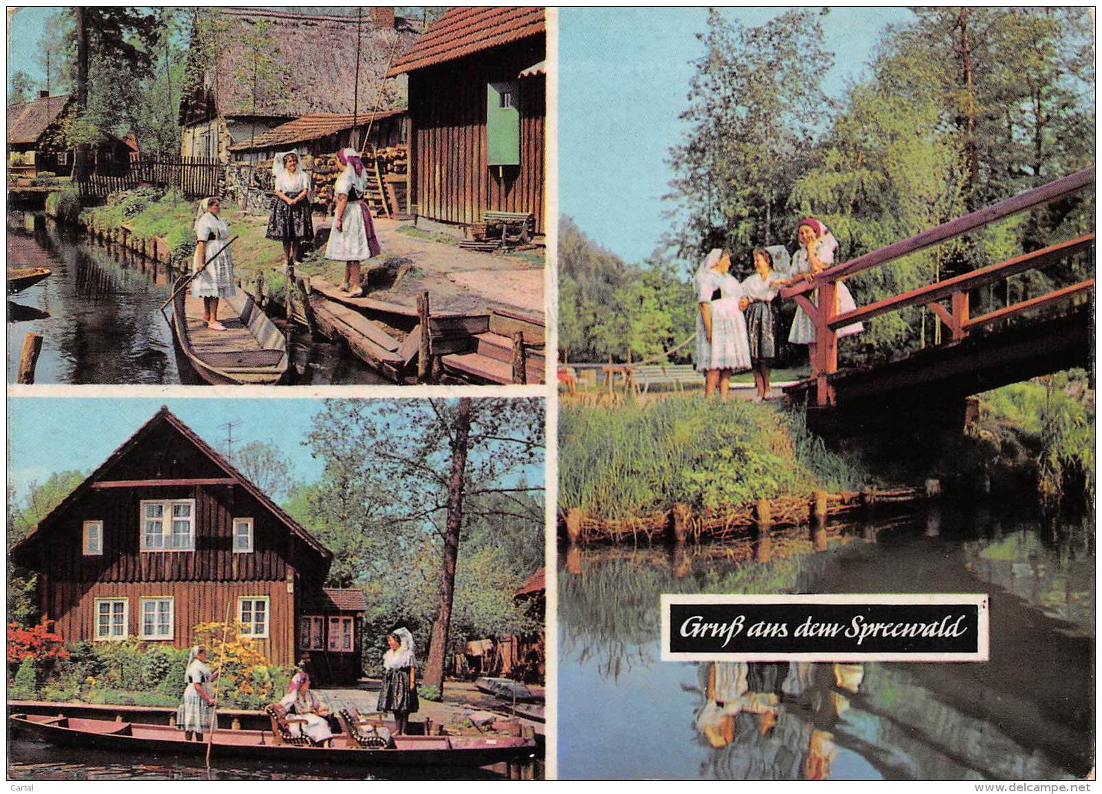 CPM - Gruss Aus Dem Spreewald - Burg (Spreewald)