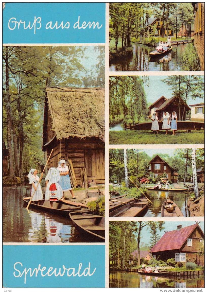 CPM - Gruss Aus Dem Spreewald - Burg (Spreewald)