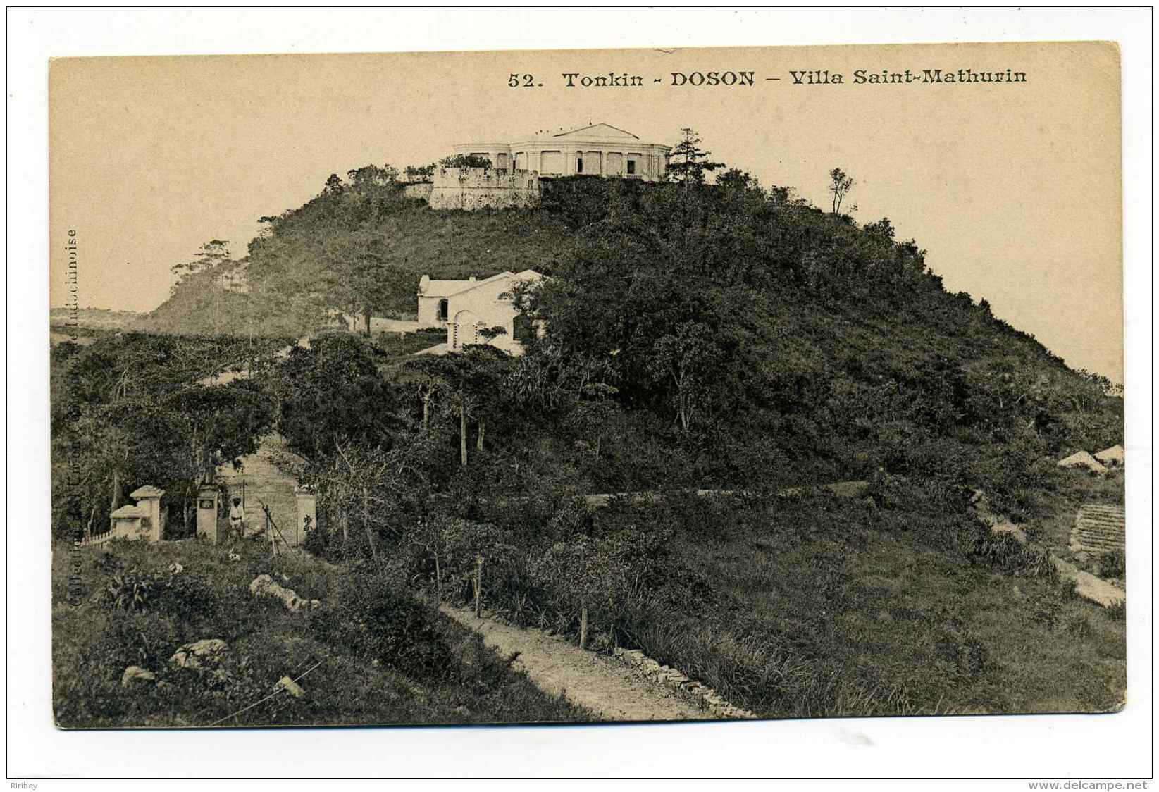 CPA TONKIN  / DOSON   Villa Saint Mathurin / Neuve - Vietnam