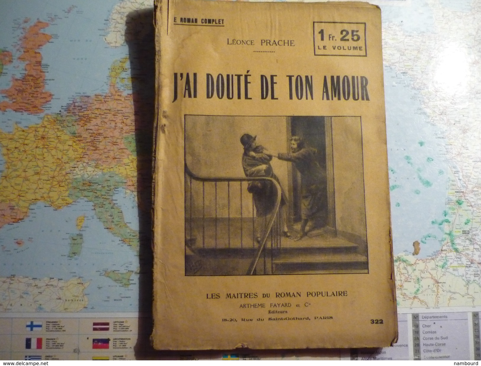 Léonce Prache J'ai Douté De Ton Amour - Les Maitres Du Roman Populaire N° 322 - Romantique