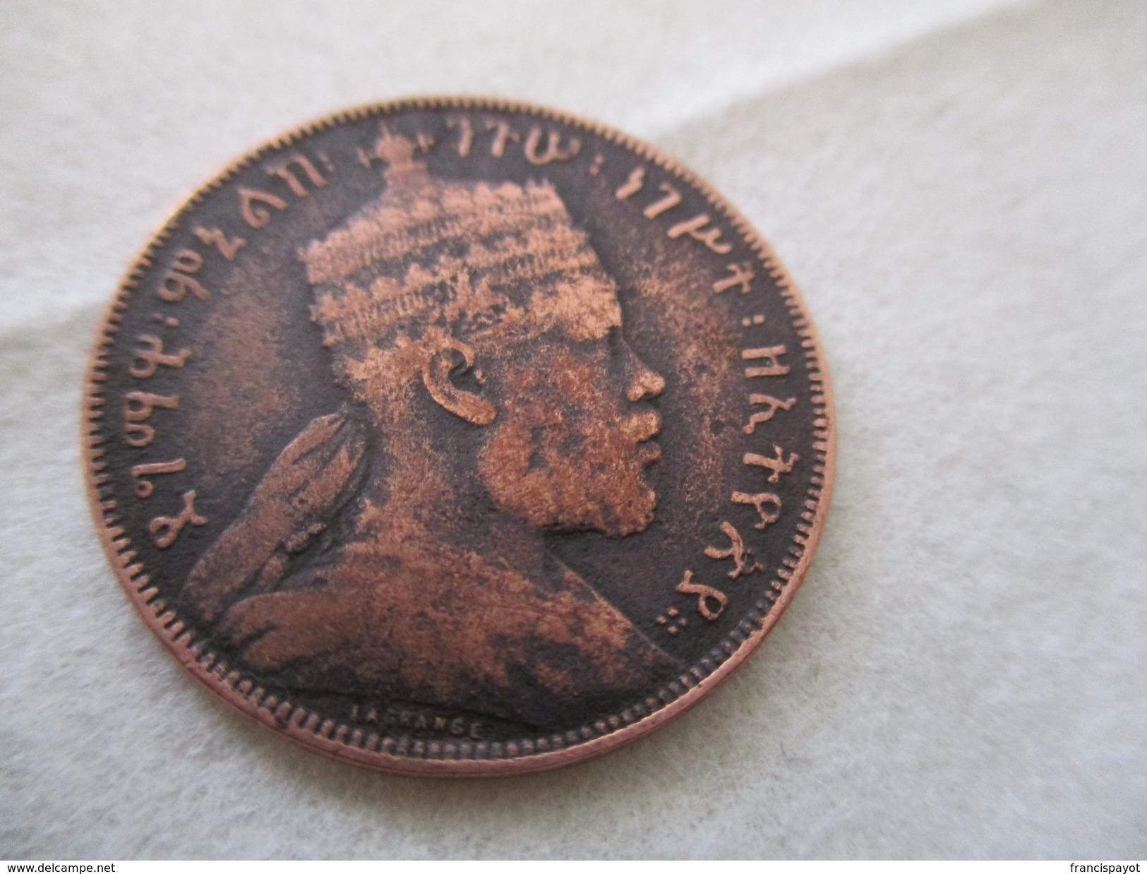 1 Matona 1889 EE - Ethiopie