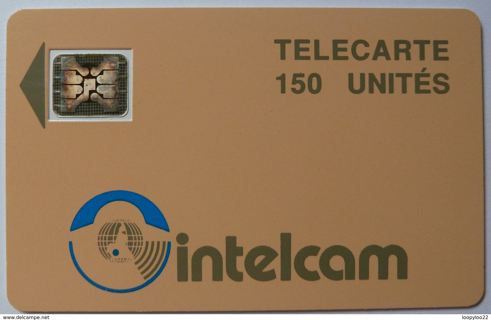 CAMEROON - Chip - Schlumberger - 150 Units - Intelcam - 17048 - Large Arrow - Used - Cameroon