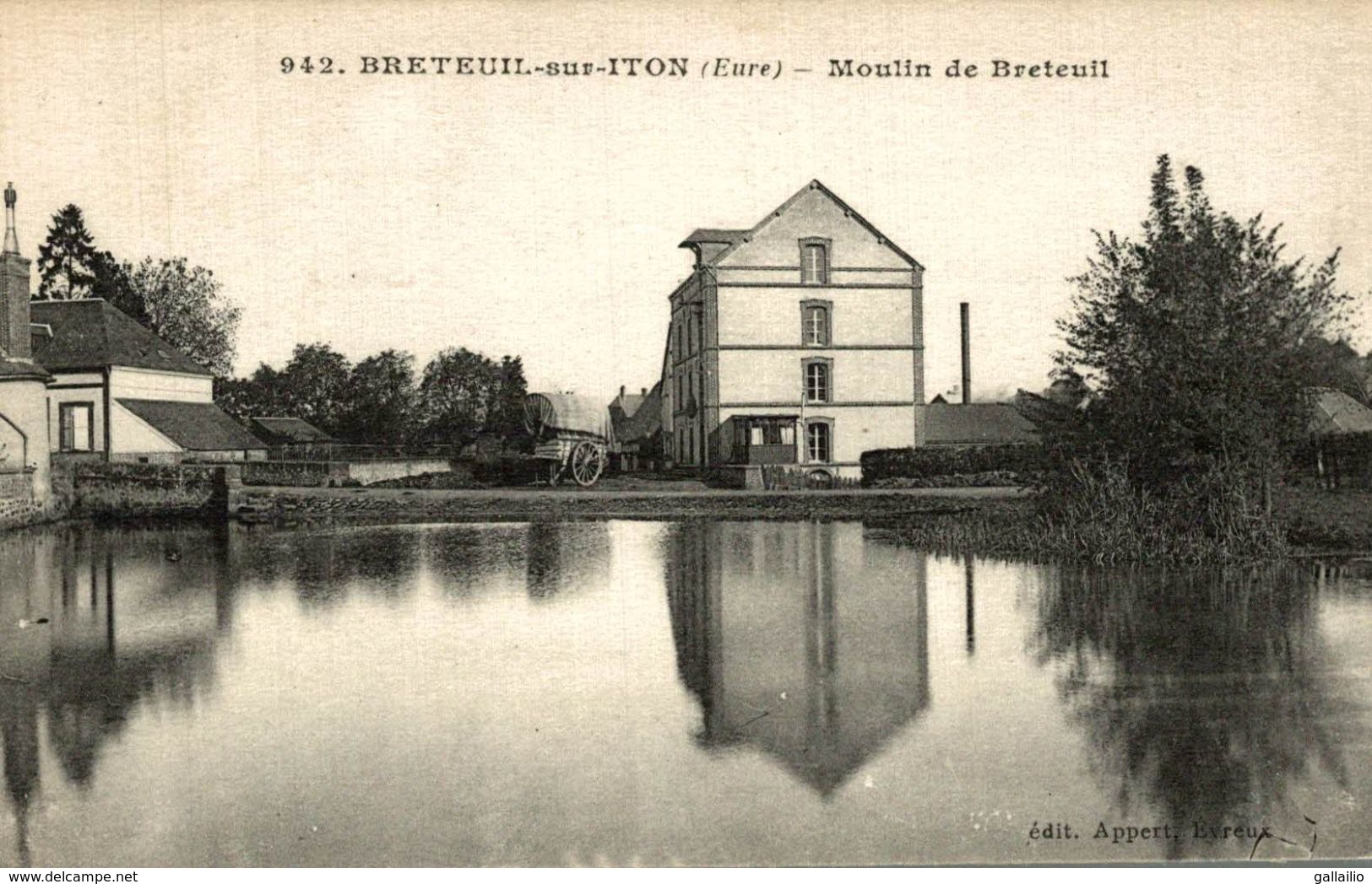 BRETEUIL SUR ITON MOULIN DE BRETEUIL - Dangu