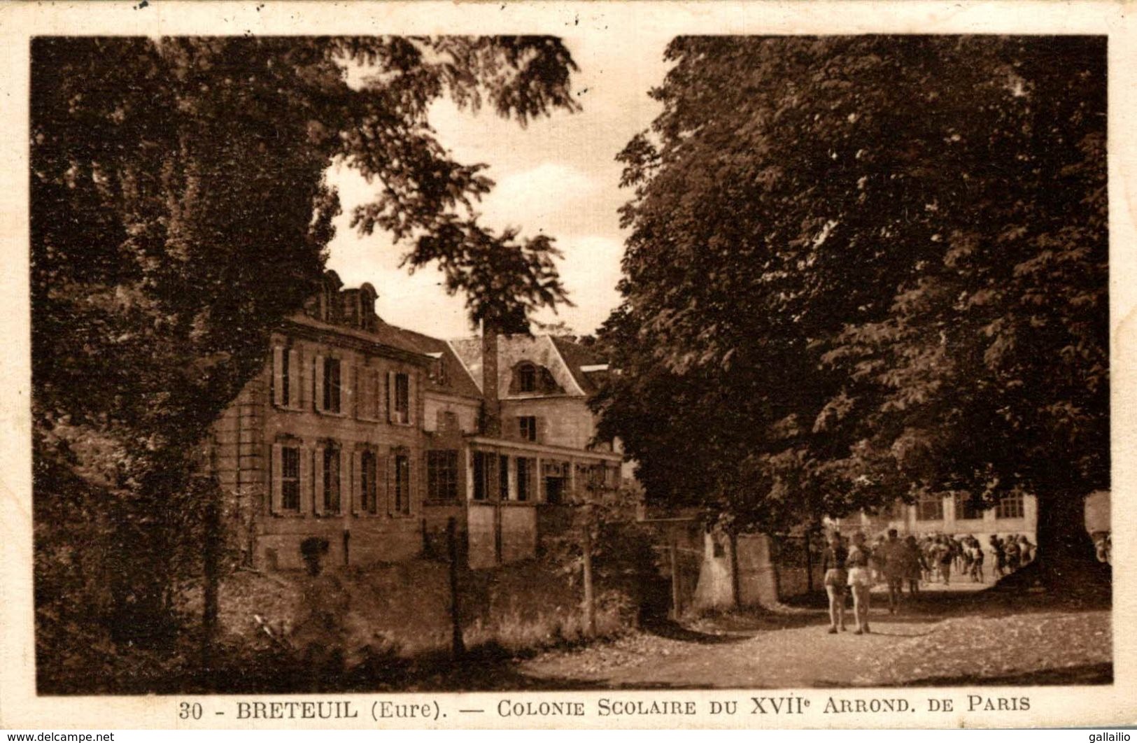 BRETEUIL COLONIE SCOLAIRE DU 17 EME ARRONDISSEMENT DE PARIS - Dangu