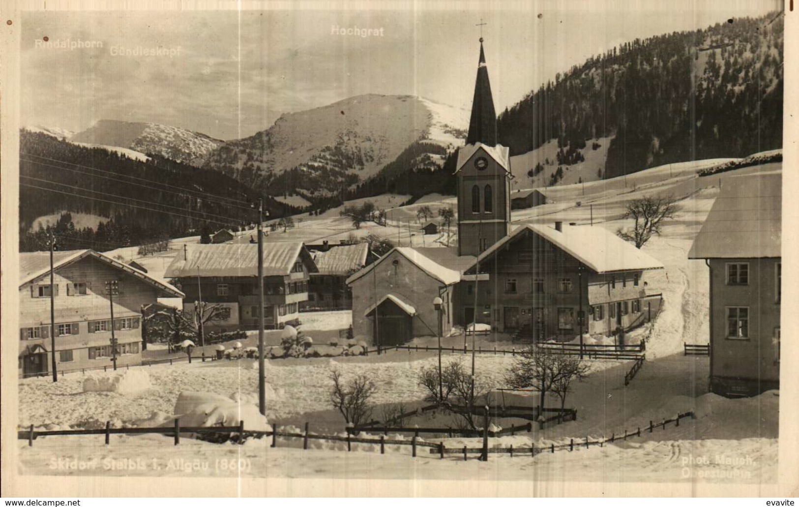 CPA Photo  -   Allemagne  -    OBERSTAUFEN - Oberstaufen