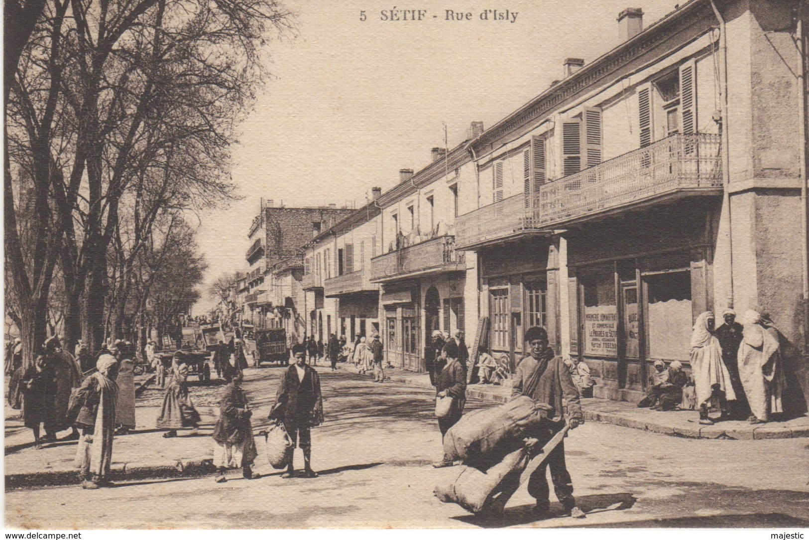 ALGERIE- SETIF - RUE D'ISLY - Sétif