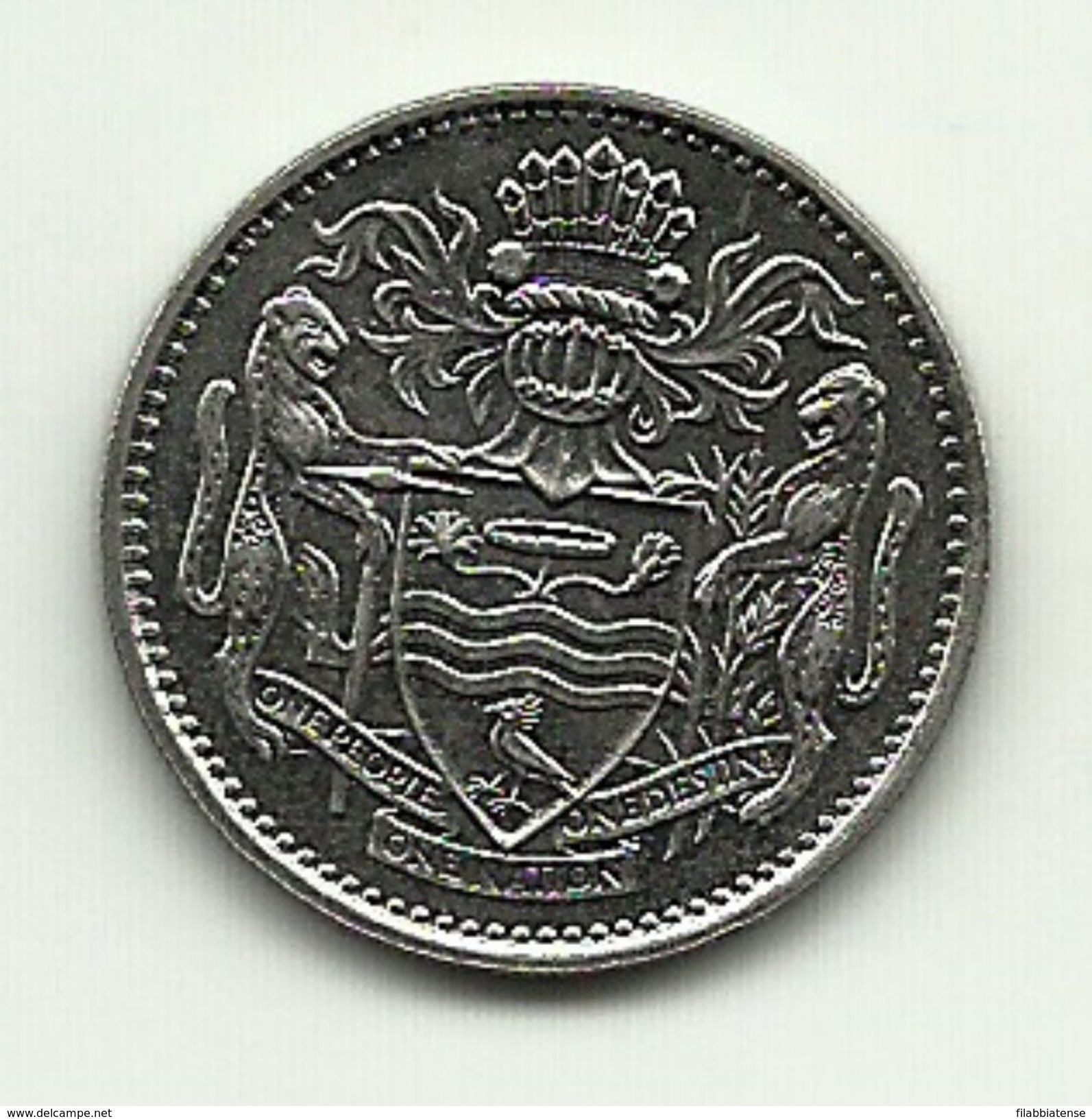 1990 - Guyana 25 Cents, - Guyana