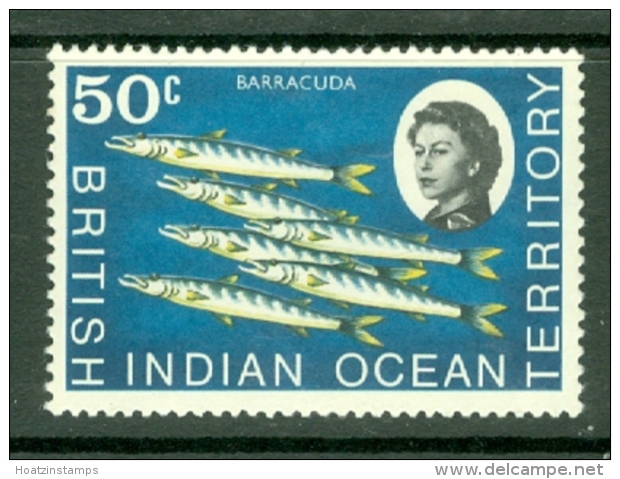 British Indian Territory (BIOT): 1968/70   QE II - Marine Life   SG23    50c   MNH - British Indian Ocean Territory (BIOT)