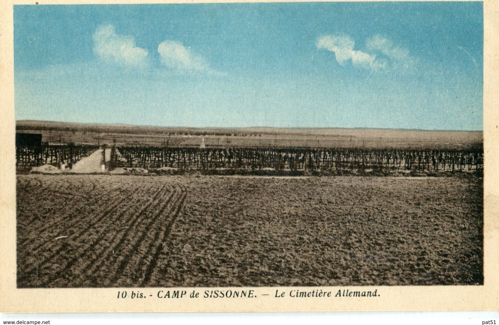 02 - Sissonne : Le Camp De ...- Cimetière Allemand - Sissonne