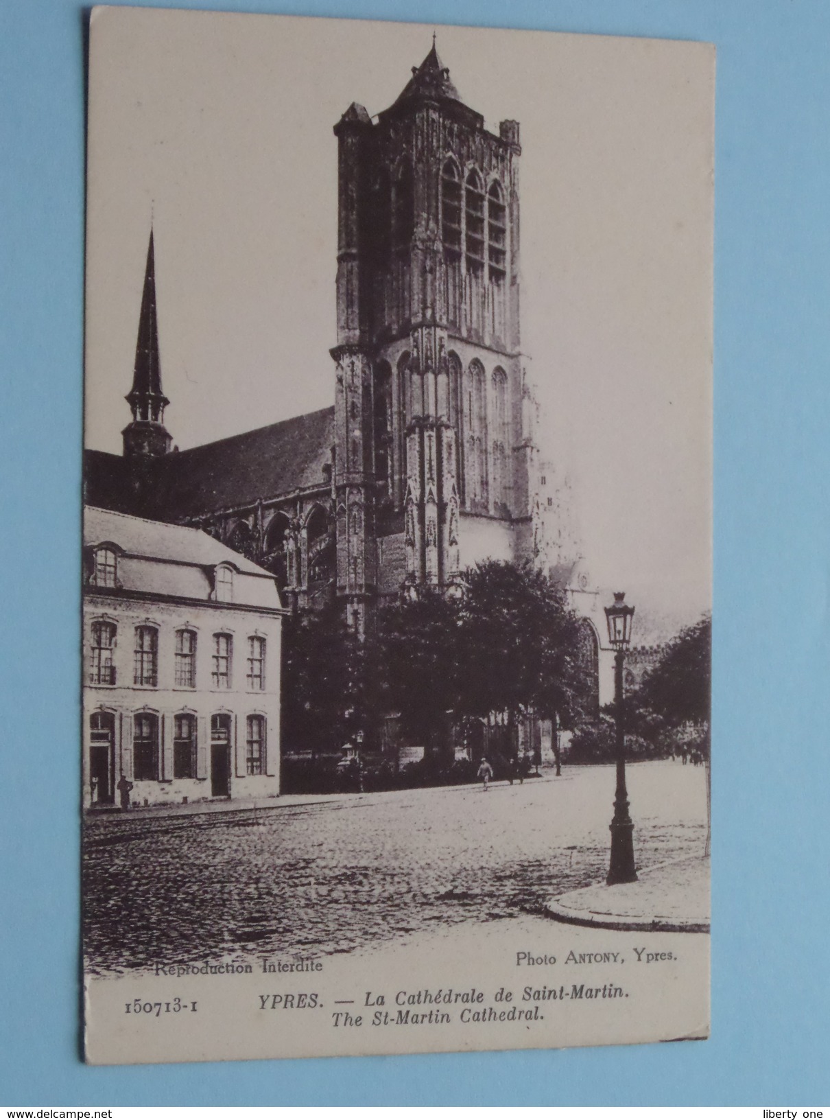 Le Cathédrale De Saint-Martin ( Photo Anthony 150713-1 ) Anno 19?? ( Zie Foto's ) ! - Ieper