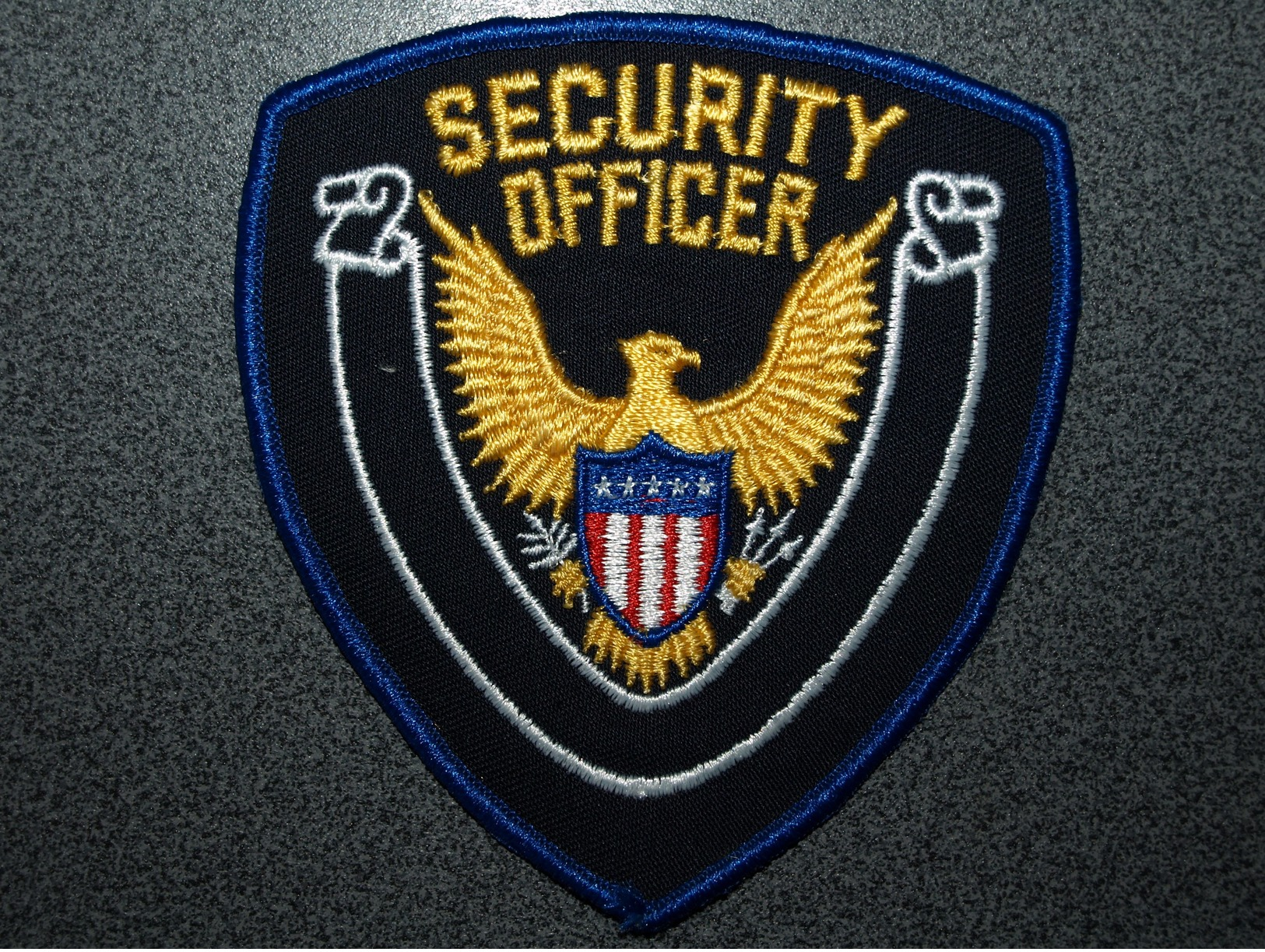ECUSSON SECURITE  US  OFFICER - Scudetti In Tela