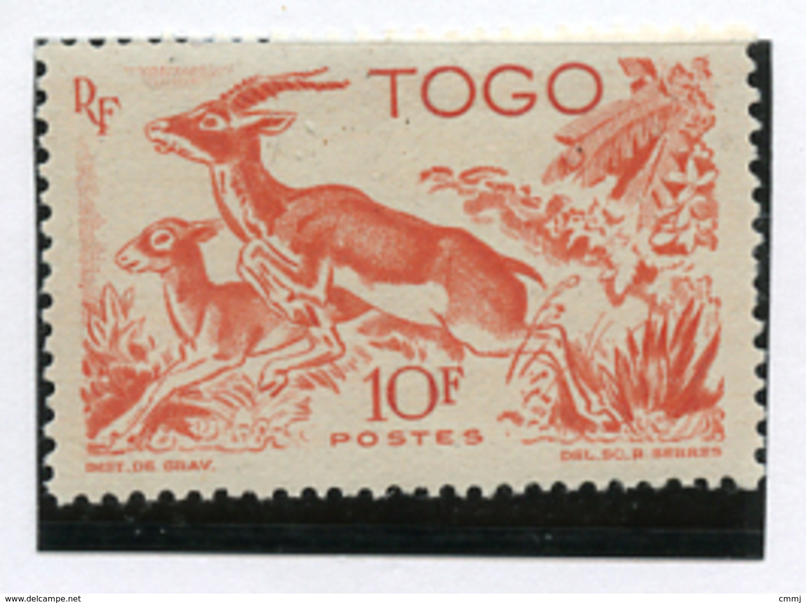 1947 - TOGO- Mi. Nr.  209 - LH -  (UP.70.9) - Tonga (...-1970)
