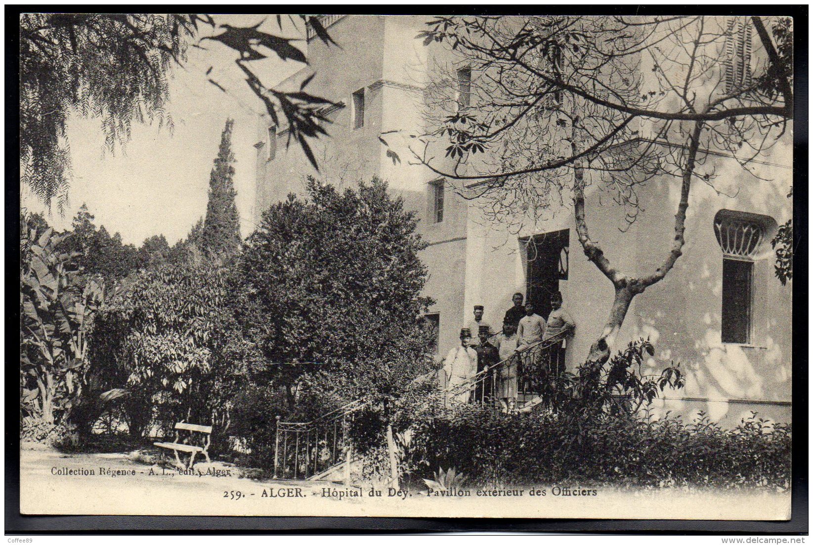 ALGERIE - ALGER - Hôpital Du Dey - Pavillon Extérieur Des Officiers - Algiers