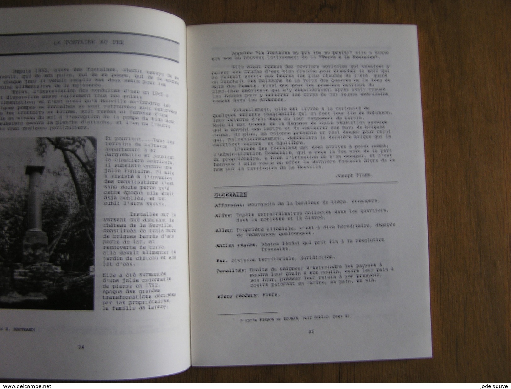 MEMOIRE DE NEUPRE N° 2 Régionalisme Plainevaux Rotheux Neuville Fabrication Manche Outil Forgeron Bonsgnée Seraing Radio - Belgio