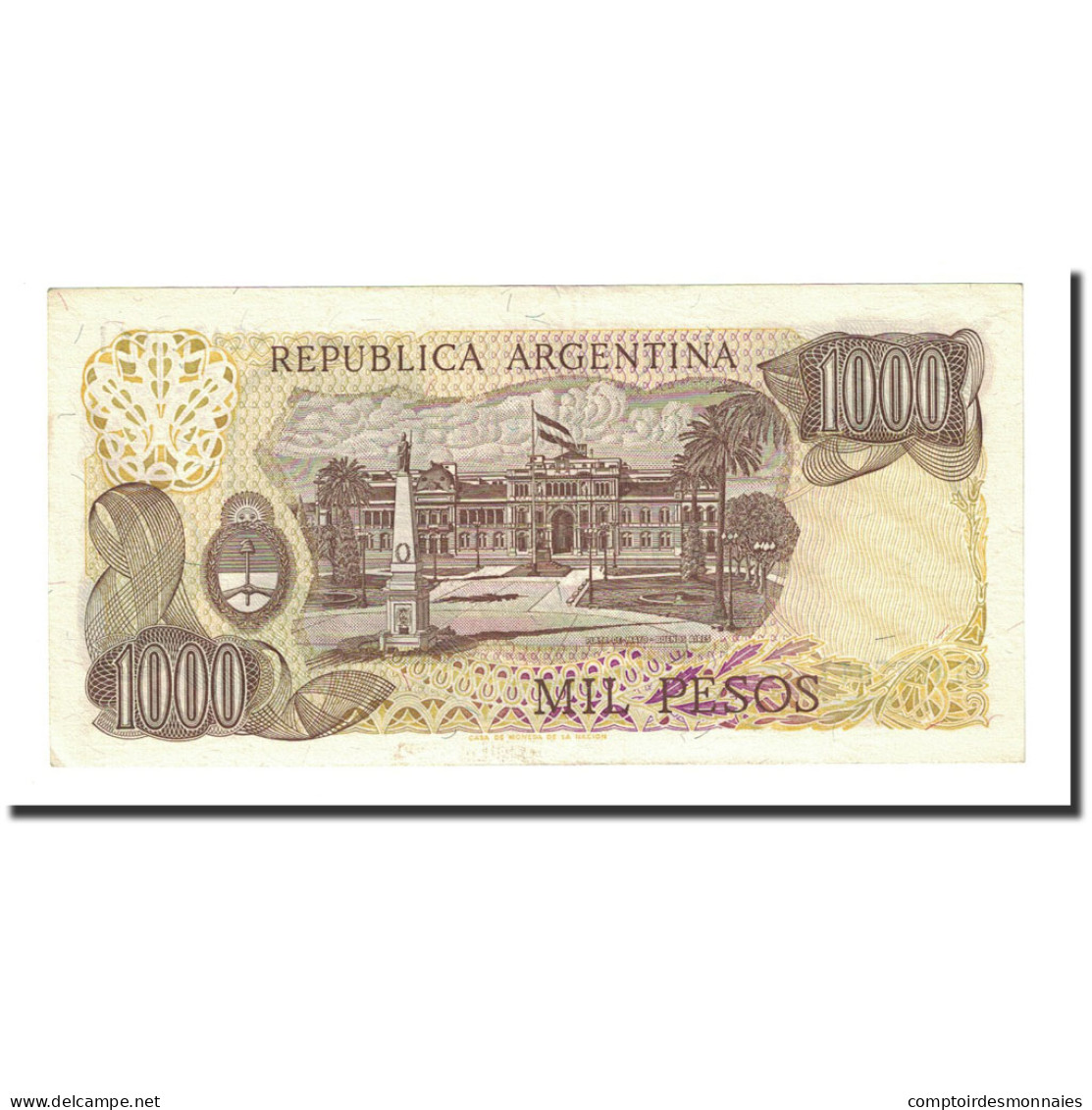 Billet, Argentine, 1000 Pesos, Undated (1976-83), KM:304a, NEUF - Argentine