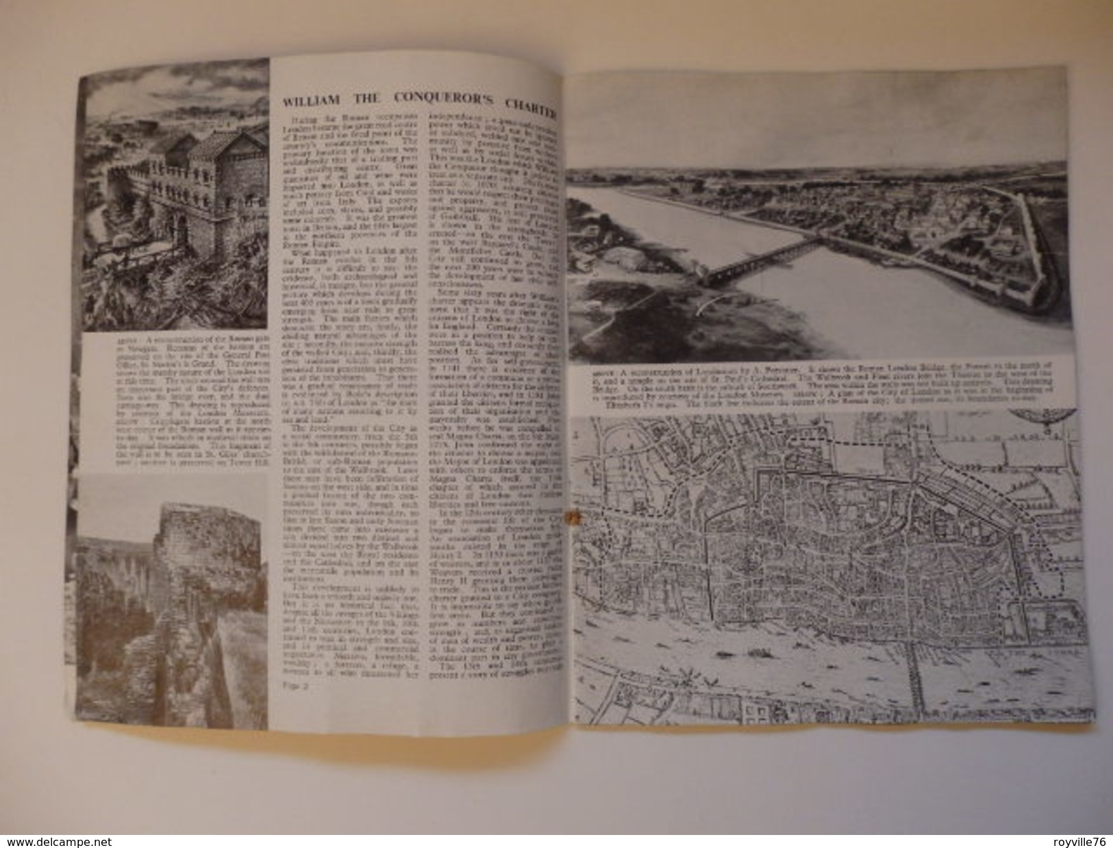 The Pictorial History Of The City Of London By Raymond Smith. 24 Pages. - Europa