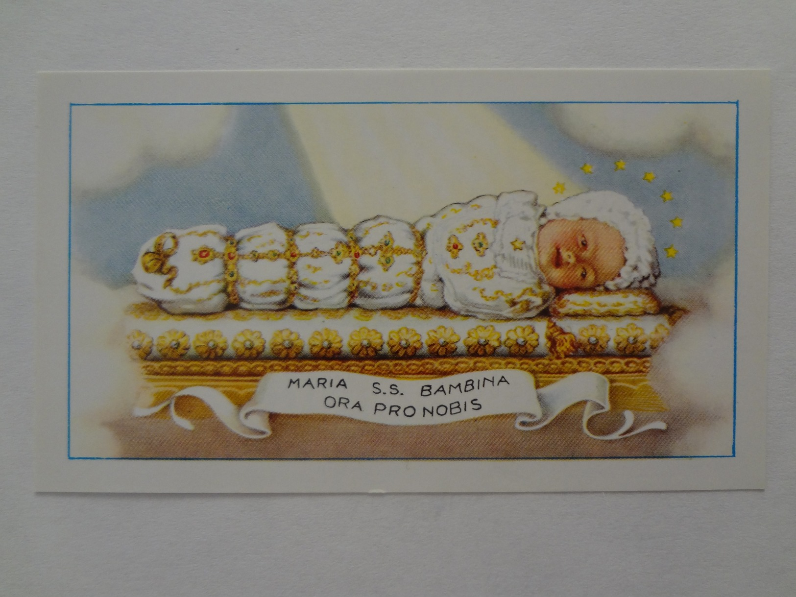 D868-Santino Ed.G.mi N.145 Maria SS.Bambina - Images Religieuses