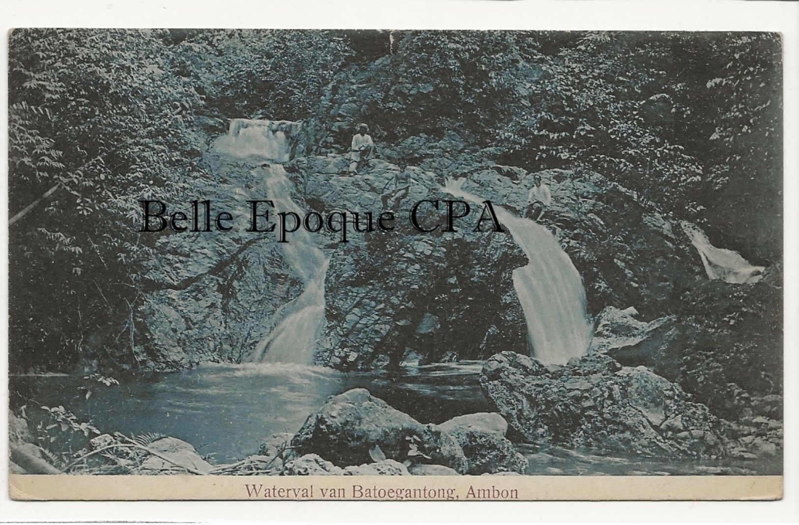 Indonesia - AMBON - Waterval Van Batoegantong ++++ To New Haven, CT, USA, 1909 ++++ RARE - Indonesia