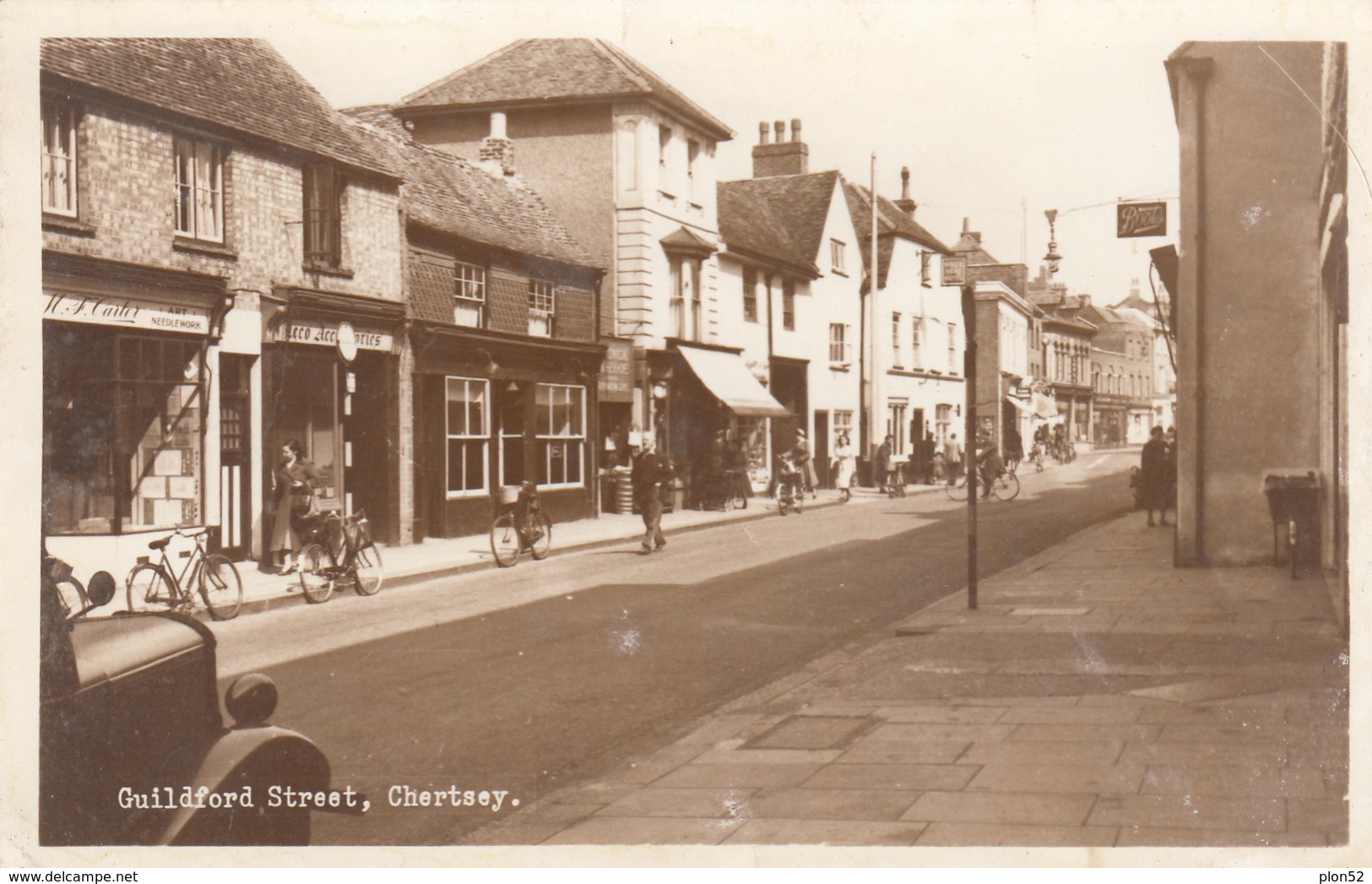 11374-CHERTSEY-GUILDFORD STREET-1954-FP - Surrey