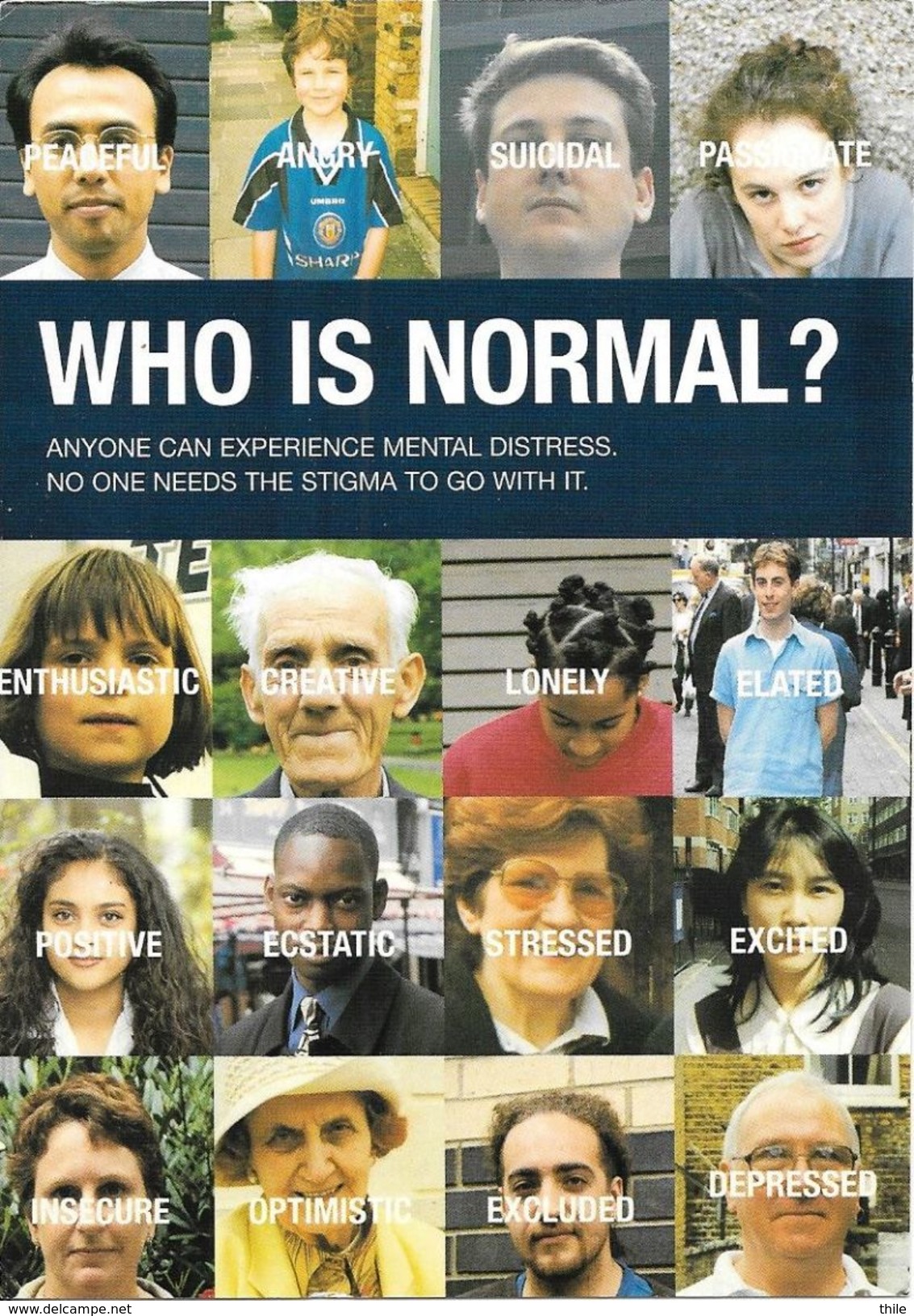 Who Is Normal ? A Positive Step For Mental Health - Santé