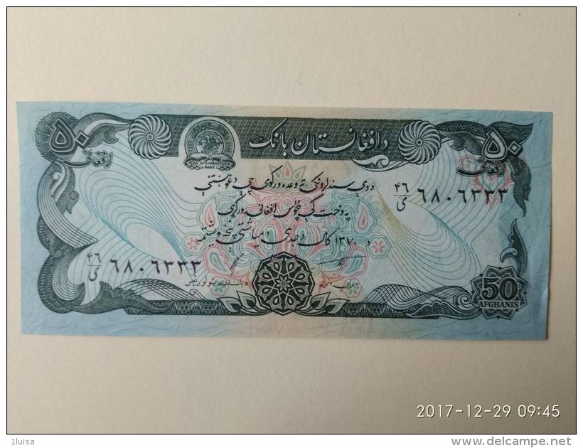 50 Afgani 1979 - Afghanistan