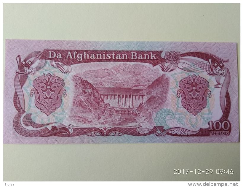 100 Afgani 1979 - Afghanistan