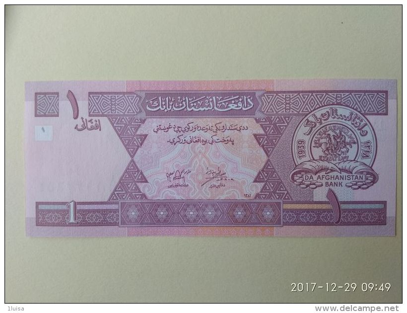 1 Afgano 2002 - Afghanistan