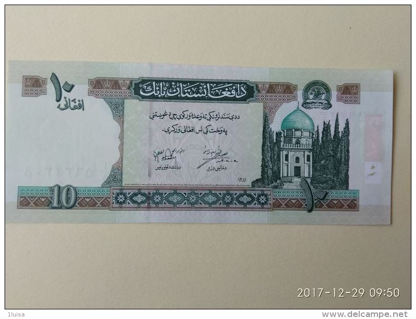 10 Afgani 2002 - Afghanistan