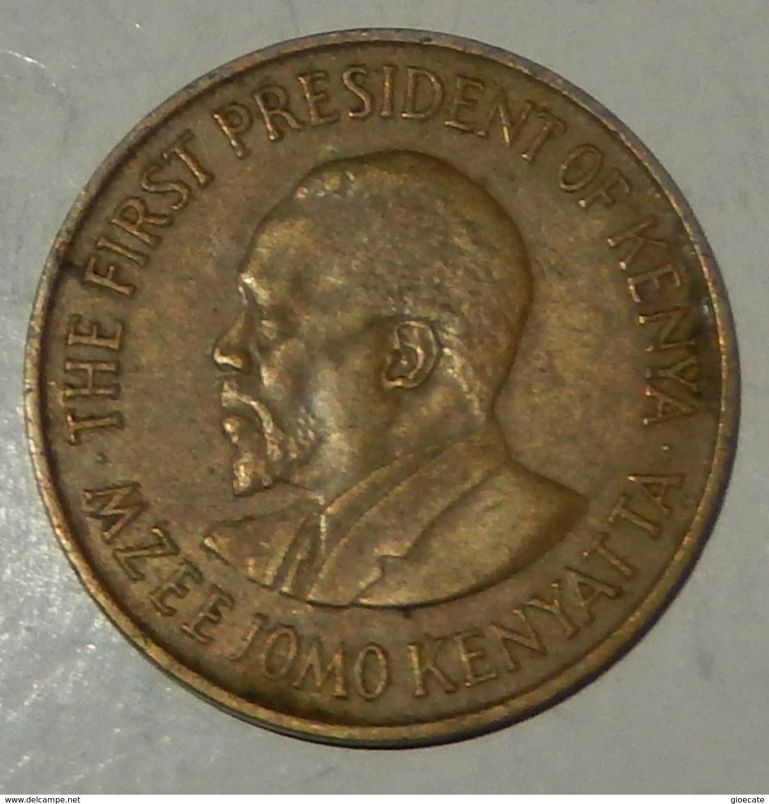 Kenya - 5 Cents – 1975 -  Mzee Jomo Kenyatta - (29) - Kenia