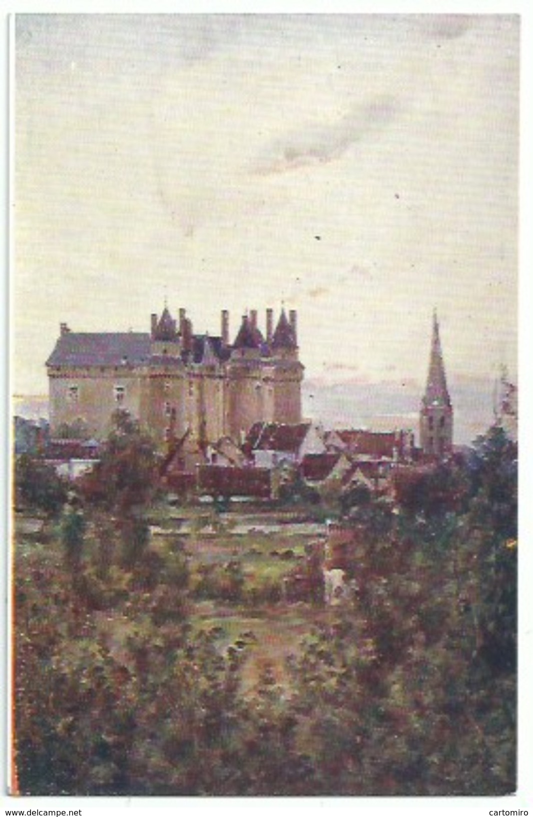 Illustrateur -Bourgeois - Langeais Château - Bourgeois