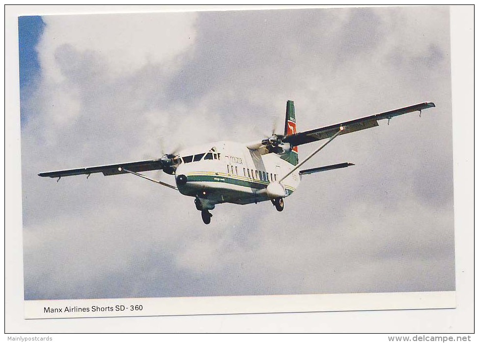 AJ87 Aviation - Manx Airlines Shorts SD-360 - 1946-....: Moderne