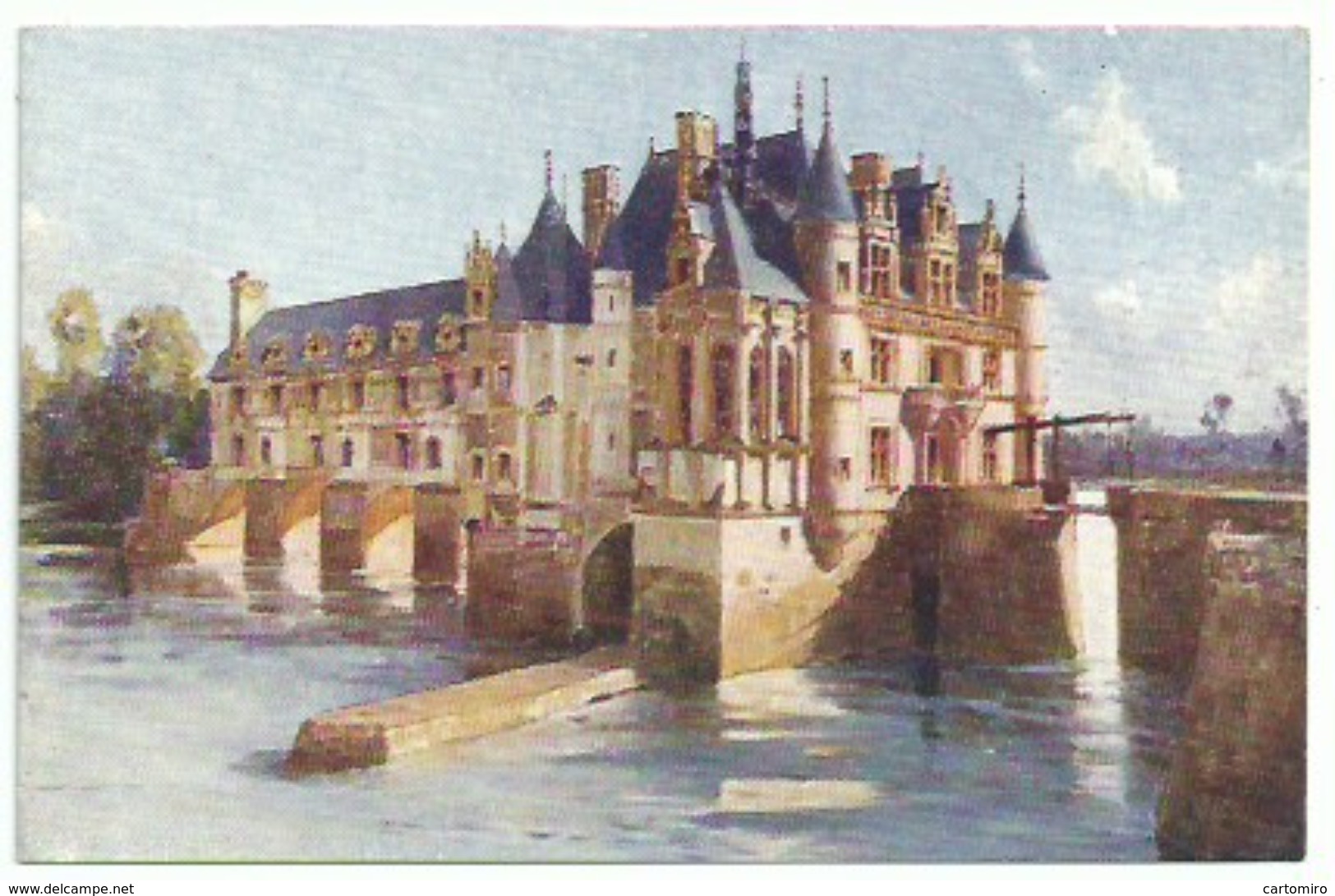 Illustrateur - Bourgeois - Chenonceaux - Château - Bourgeois