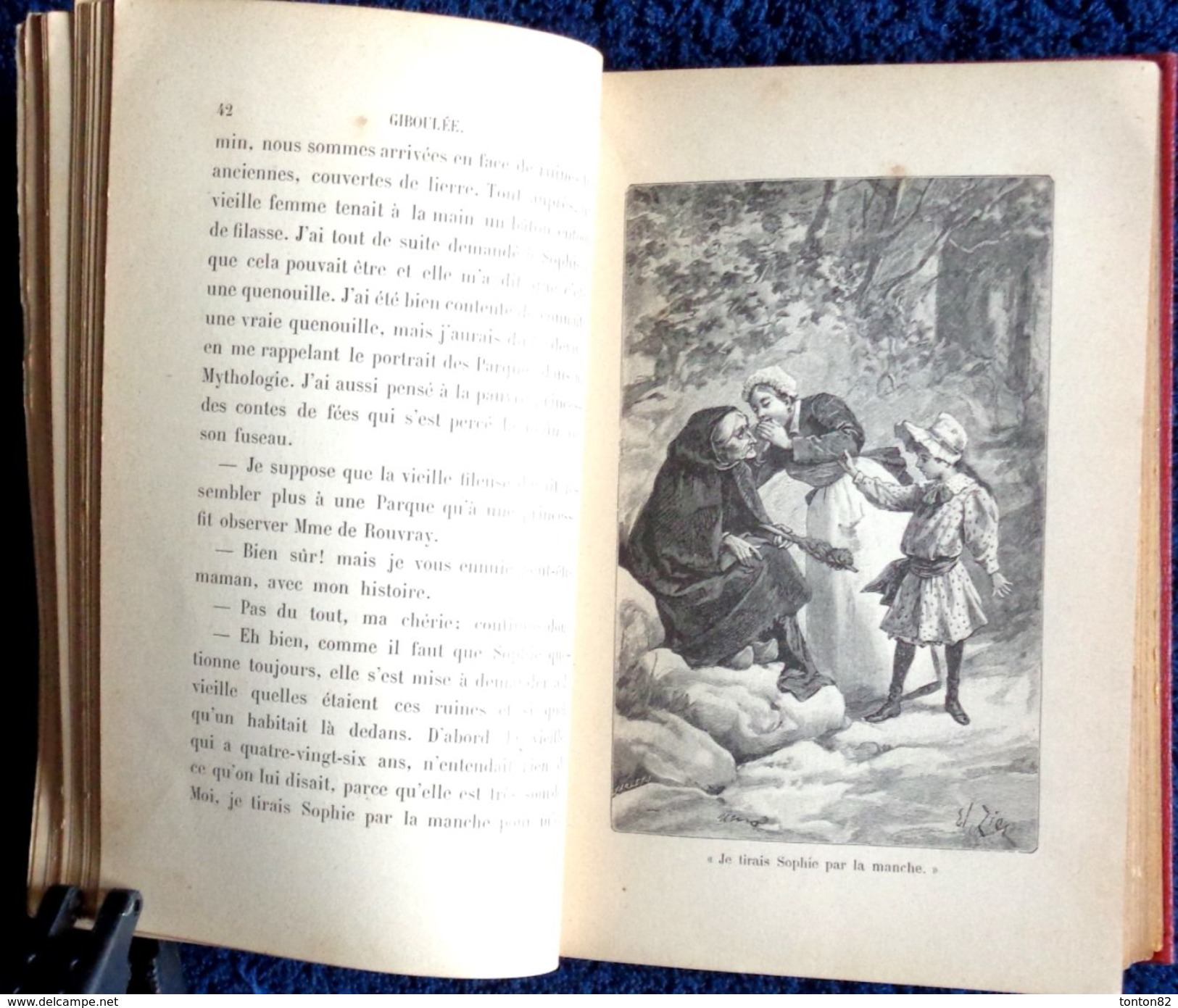Mme Chéron de la Bruyère - GIBOULÉE - Bibliothèque Rose Illustrée - ( 1894 ) .