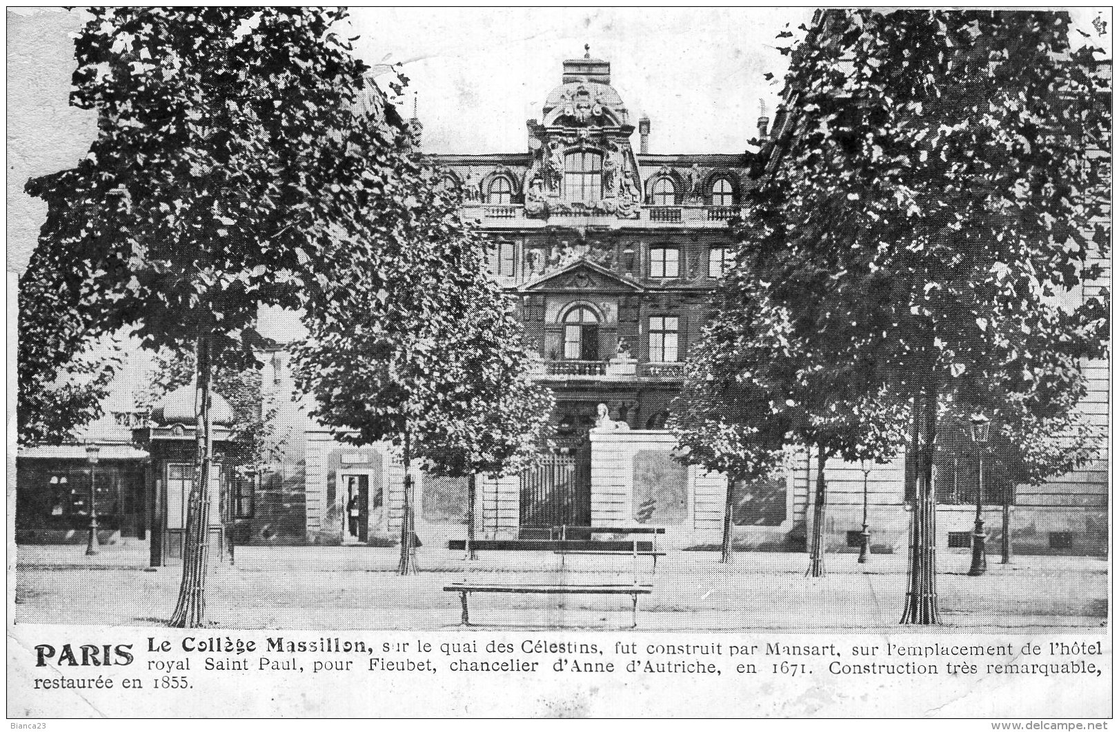 B40129  Paris,  Le Collège Massillon - Autres & Non Classés