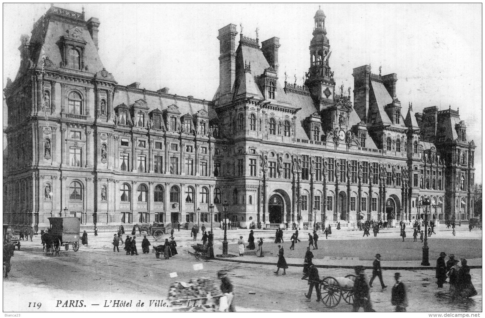 B40157  Paris,  L' Hôtel De Ville - Autres & Non Classés