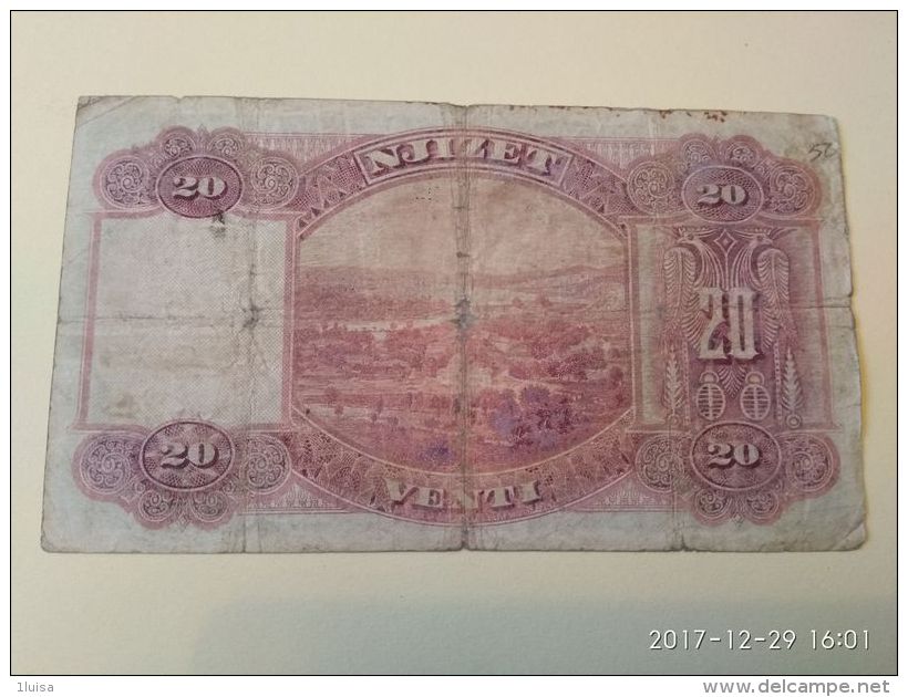 20 Franchi Oro 1945 - Albania