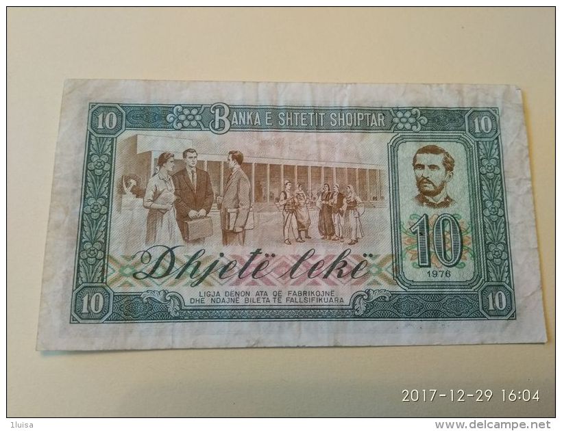 10 Lek 1976 - Albania