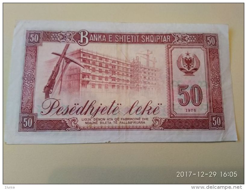 50 Lek 1976 - Albania