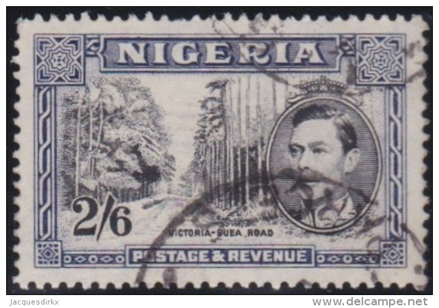 Nigeria          .   SG   .     58b      .        O   .   Cancelled   .   /   .   Gebruikt - Nigeria (...-1960)