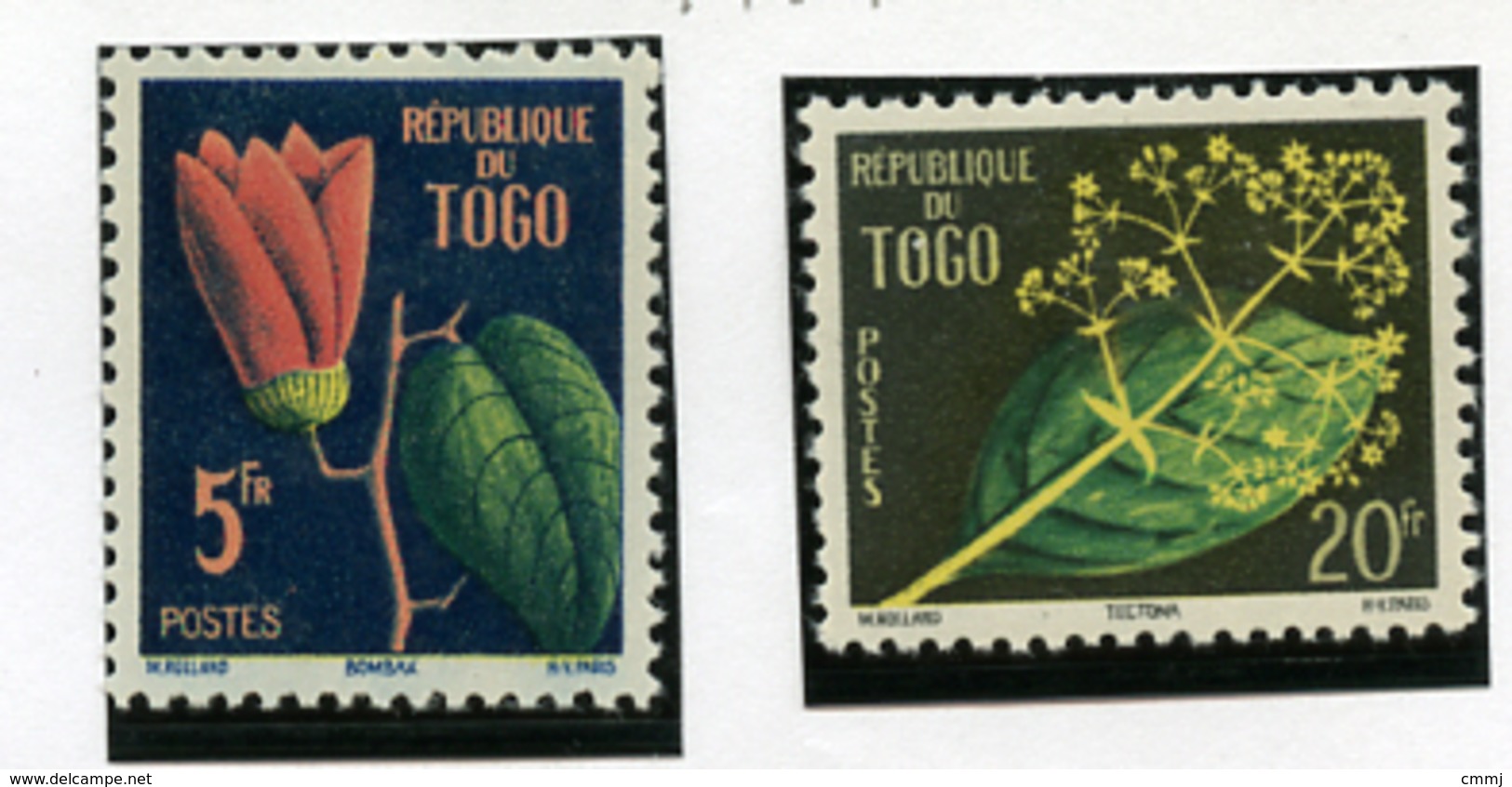 1959 - TOGO- Mi. Nr.  266/267- NH -  (UP.70.10) - Tonga (...-1970)